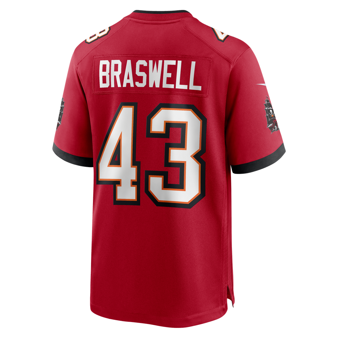 Tampa Bay Buccaneers Chris Braswell Nike Red Game Jersey product image 3
