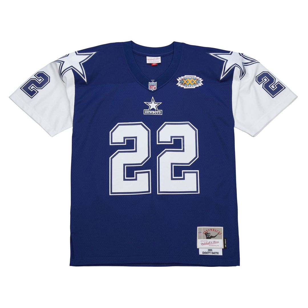 Dallas Cowboys Emmitt Smith Mitchell & Ness Navy 1995 product image 2