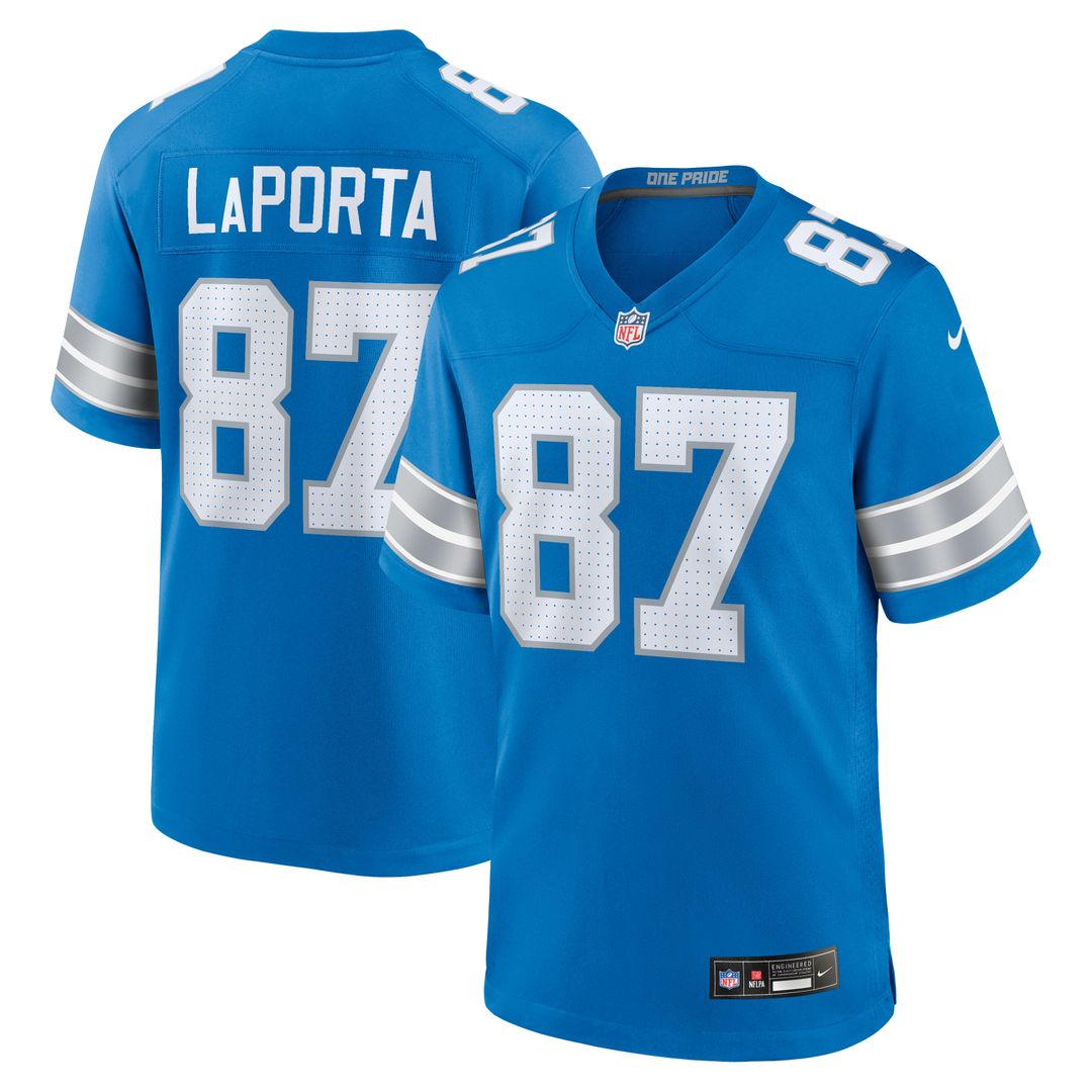 Detroit Lions Sam LaPorta Nike Black 2nd Alternate Game product image 17