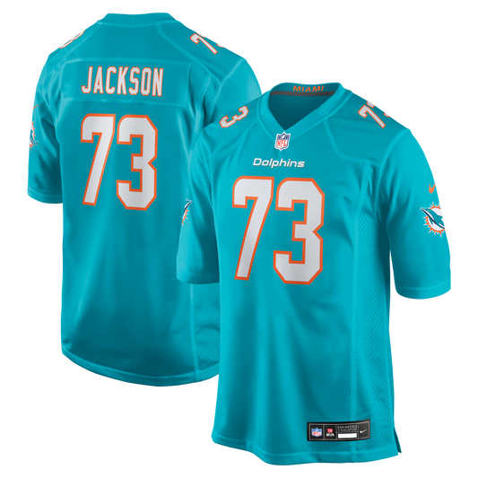Miami Dolphins Austin Jackson Nike Aqua Game Jersey product image 1
