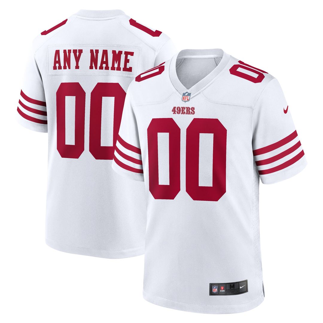San Francisco 49ers Nike Scarlet Custom Jersey product image 23