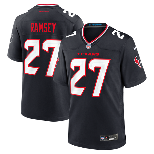 Houston Texans Kamari Ramsey Nike Navy Game Jersey product image 1