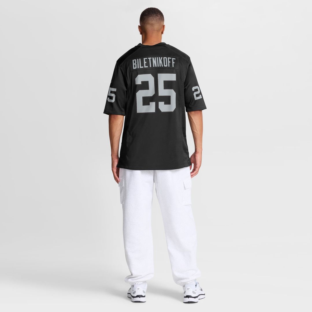 Las Vegas Raiders Fred Biletnikoff Nike Black Retired product image 8