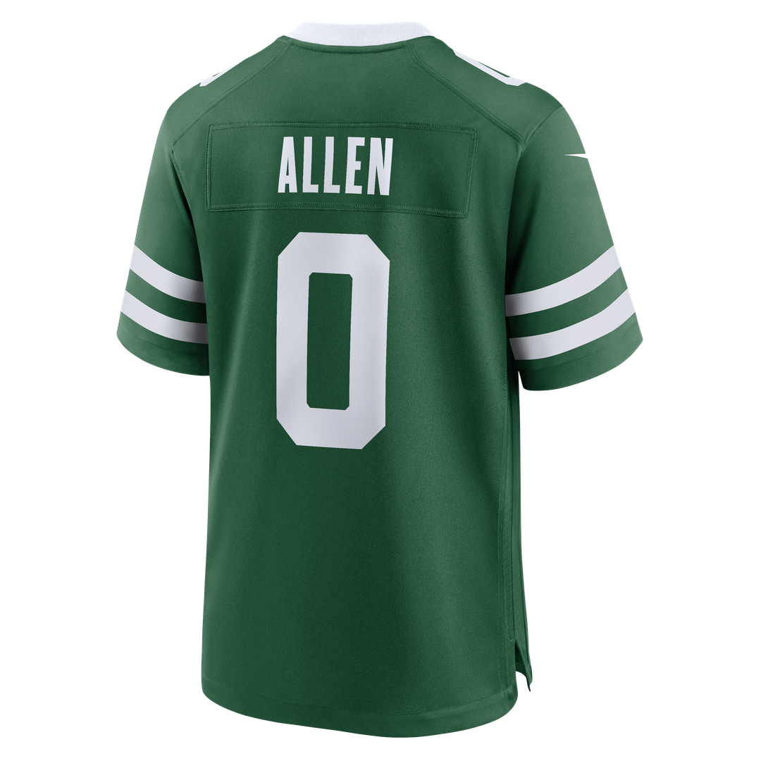 New York Jets Braelon Allen Nike Legacy Green Game Jersey product image 3