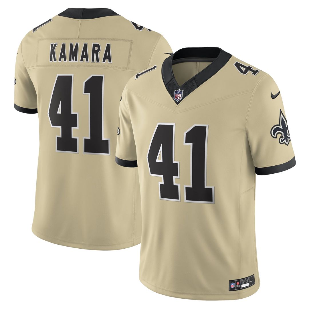 New Orleans Saints Alvin Kamara Nike Black Vapor FUSE product image 10
