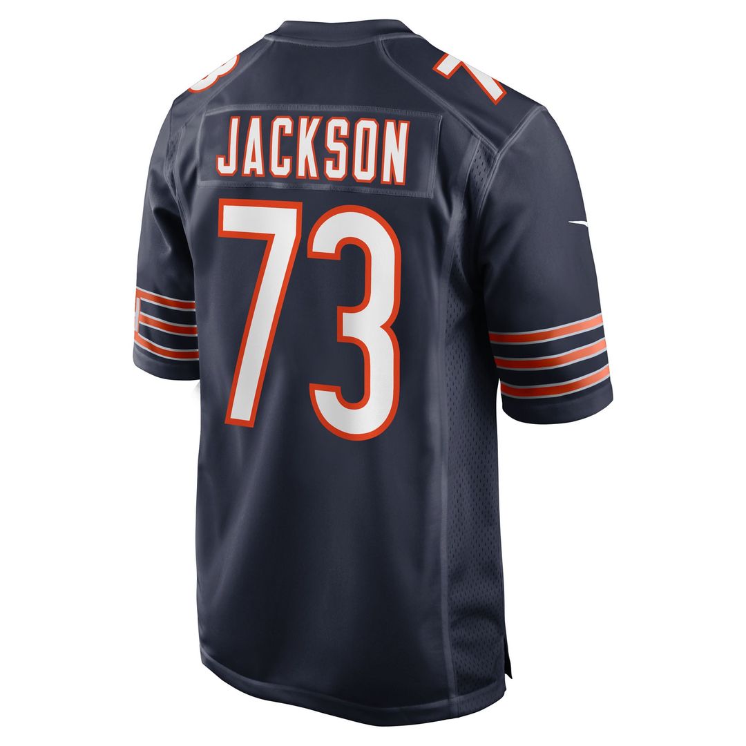 Chicago Bears Jonah Jackson Nike Navy Game Jersey product image 3