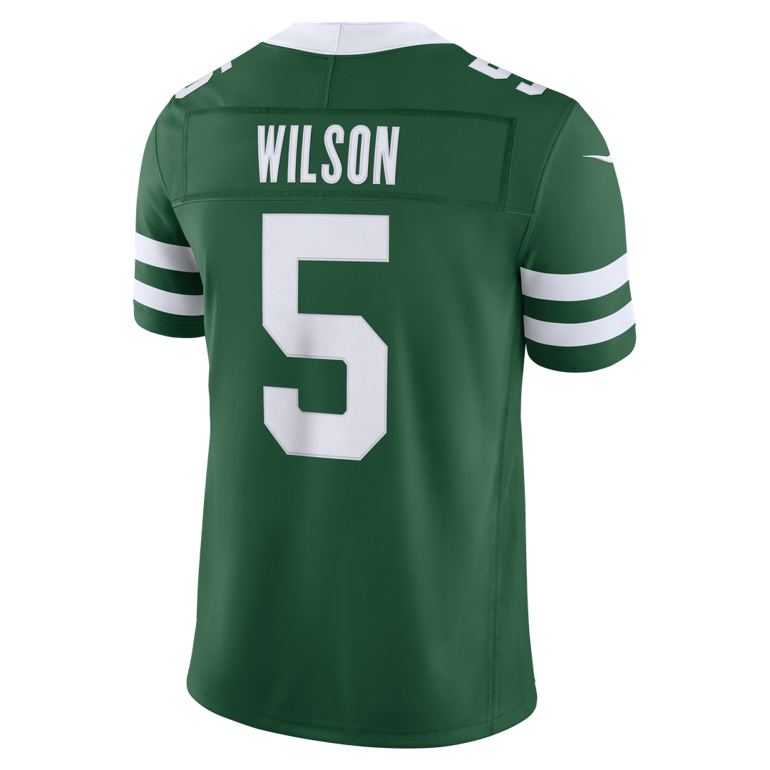 New York Jets Garrett Wilson Nike Legacy Green Team Vapor product image 7