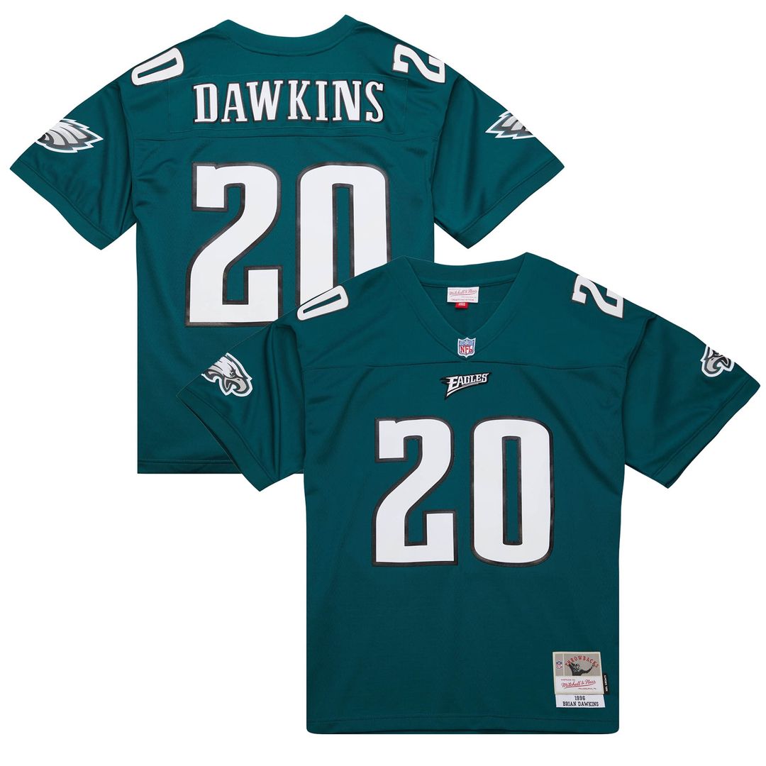 Philadelphia Eagles Brian Dawkins Mitchell & Ness Green product image 1