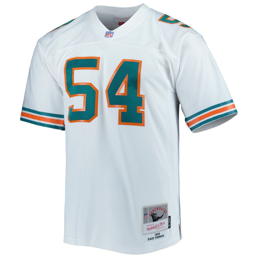 Miami Dolphins Zach Thomas Mitchell & Ness White Legacy product image 2