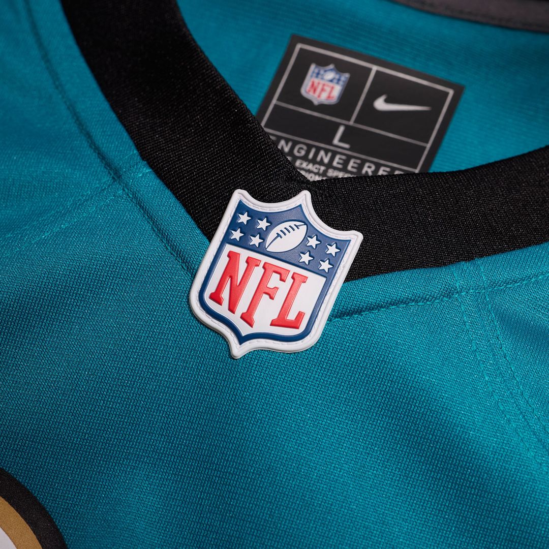 Jacksonville Jaguars Foye Oluokun Nike Teal Prowler product image 4