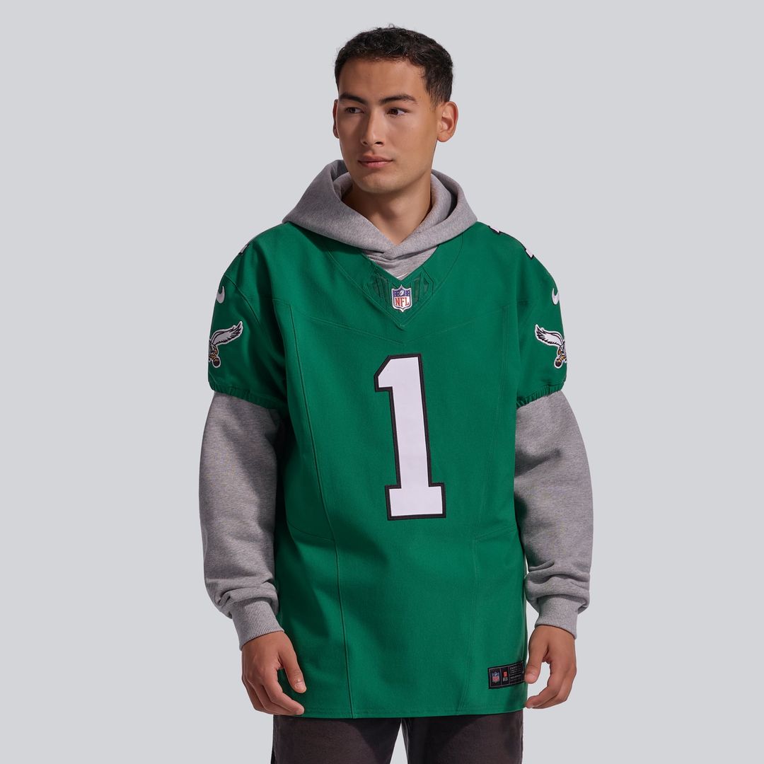 Philadelphia Eagles Jalen Hurts Nike Kelly Green Alternate product image 2