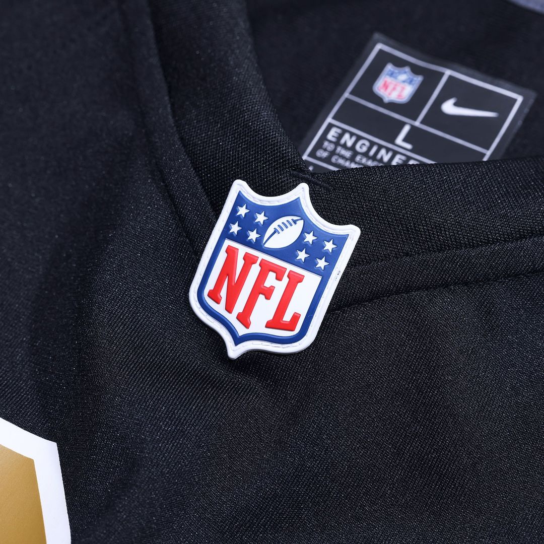 New Orleans Saints Alvin Kamara Nike Black Alternate Game product image 4