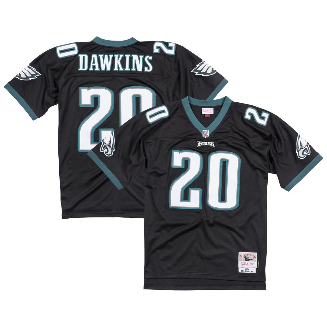 Philadelphia Eagles Brian Dawkins Mitchell & Ness Green product image 11