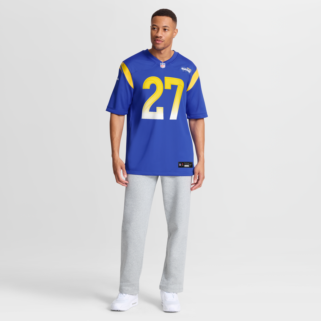 Los Angeles Rams Jarquez Hunter Nike Royal Game Jersey product image 7