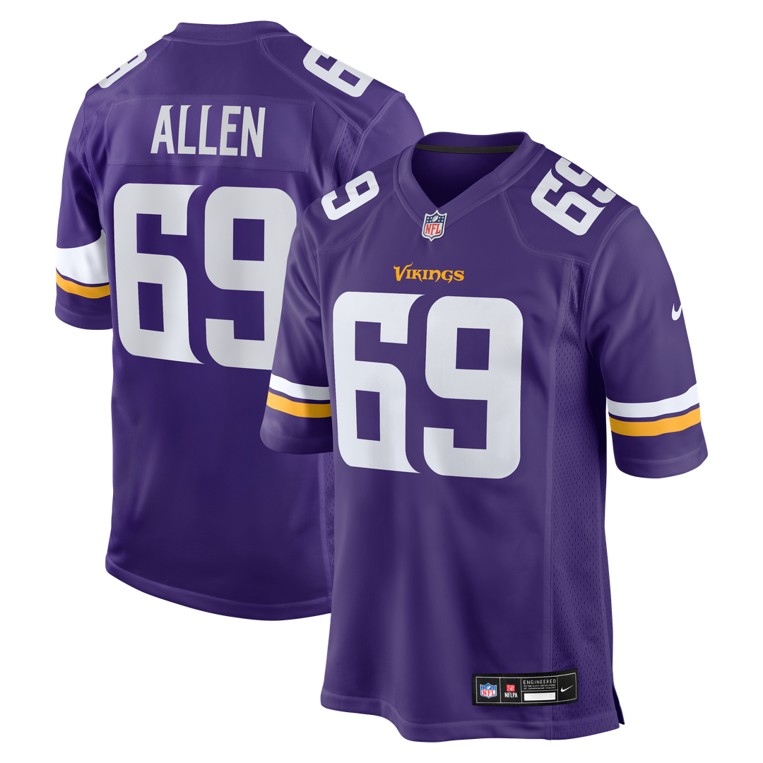 Minnesota Vikings Jared Allen Nike Purple Retired Game product image 1