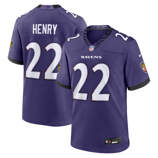 Baltimore Ravens Derrick Henry Nike Purple Game Jersey product image 1