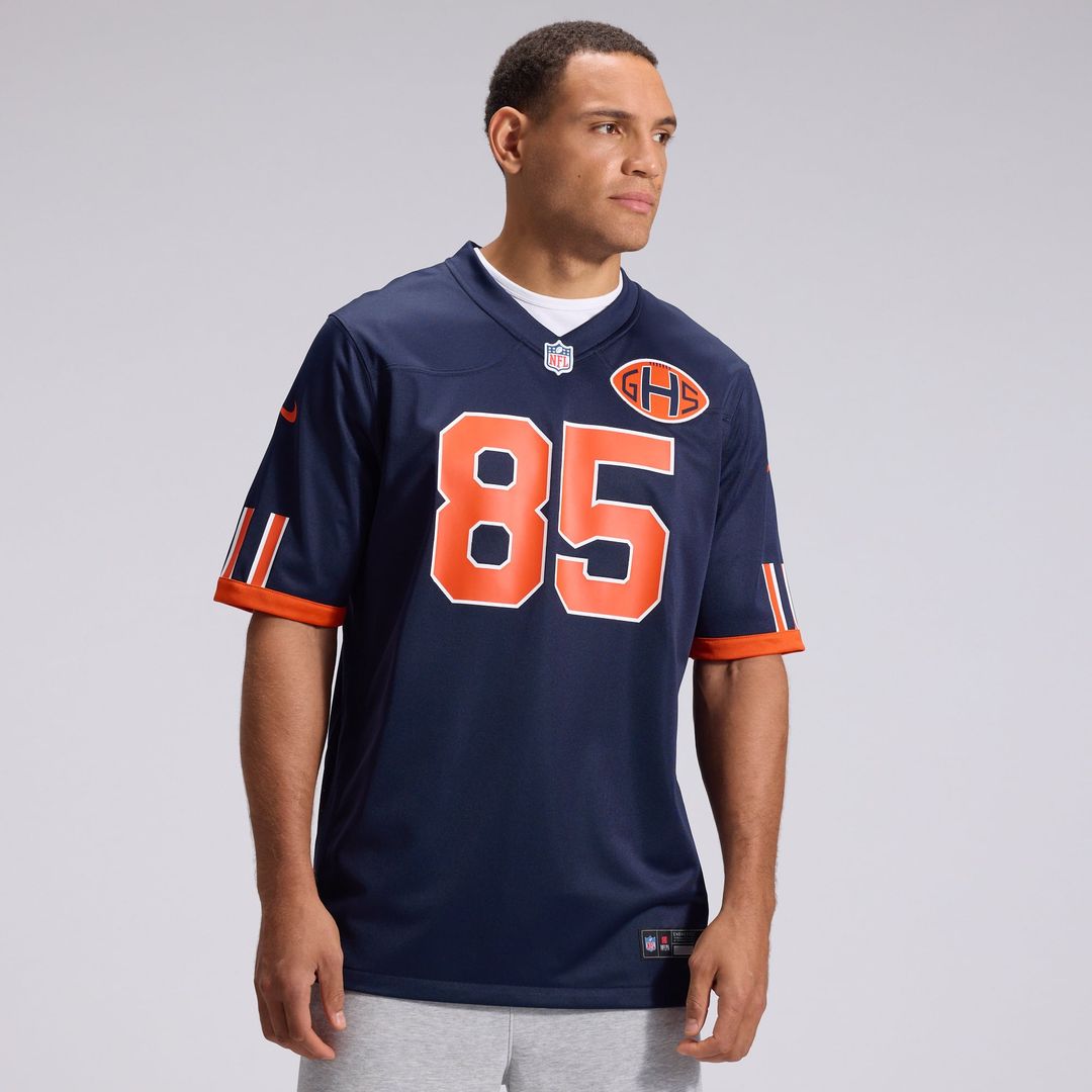 Chicago Bears Cole Kmet Nike Navy 2026 Rivalries Collection product image 2