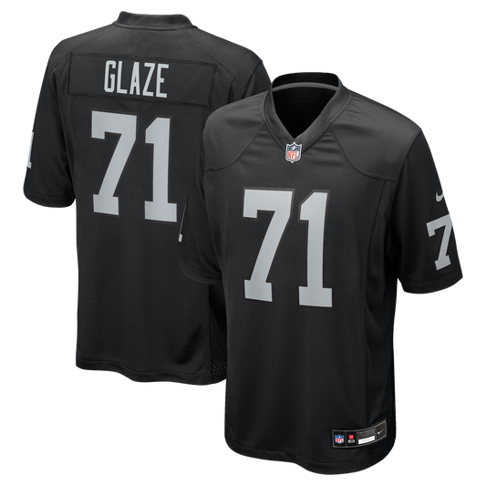 Las Vegas Raiders DJ Glaze Nike Black Game Jersey product image 1