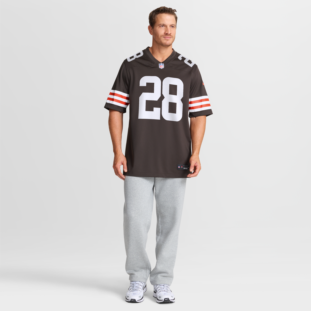 Cleveland Browns Tre Avery Nike Brown Game Jersey product image 6