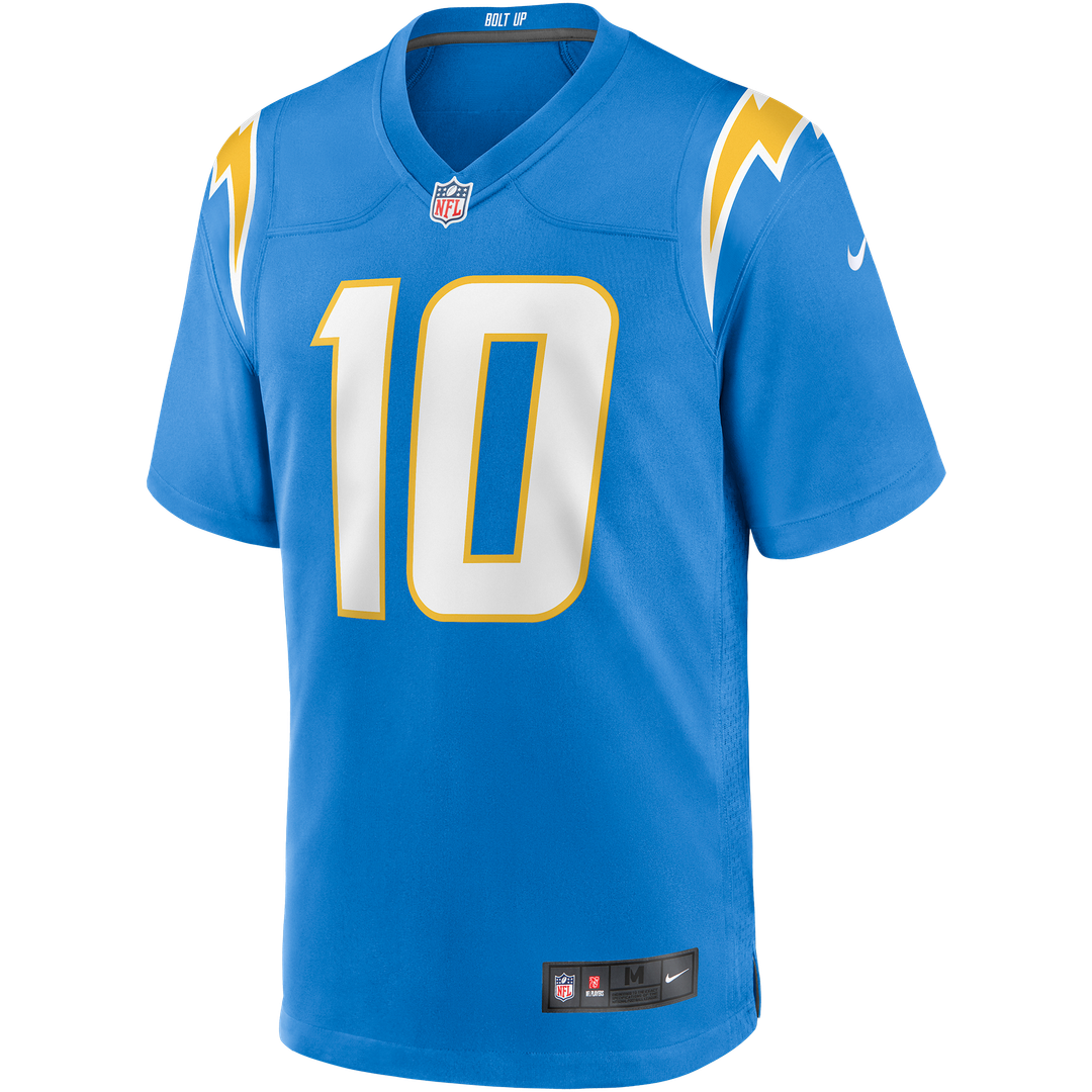 Los Angeles Chargers Justin Herbert Nike Powder Blue Game product image 6