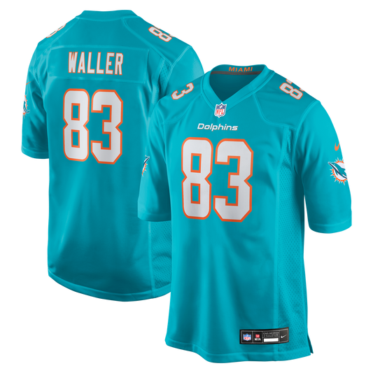 Miami Dolphins Darren Waller Nike Aqua Game Jersey product image 1