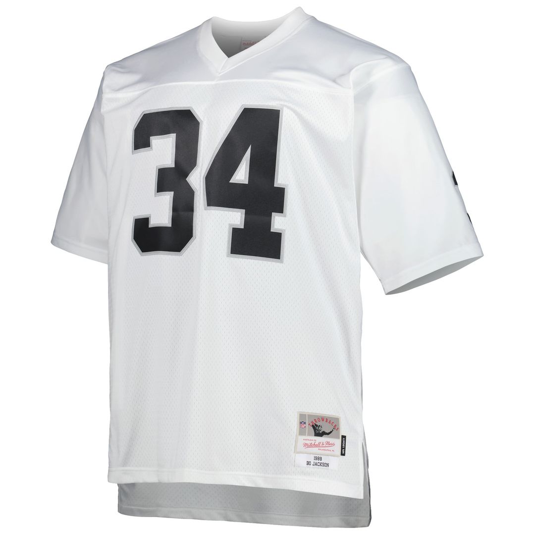 Las Vegas Raiders Bo Jackson Mitchell & Ness Black Big & product image 8