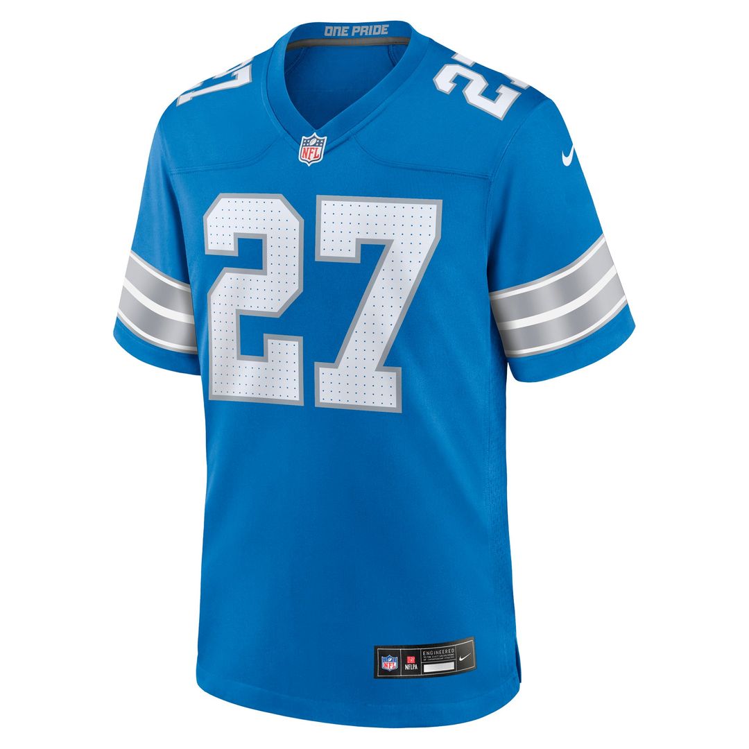 Detroit Lions Christian Izien Nike Blue Game Jersey product image 2