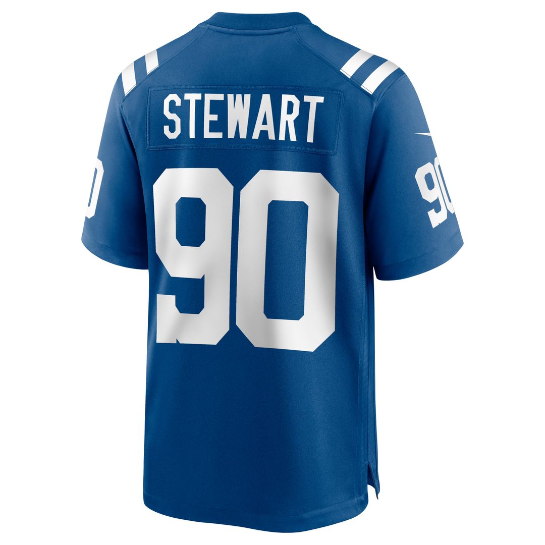 Indianapolis Colts Grover Stewart Nike Blue Alternate Game product image 15