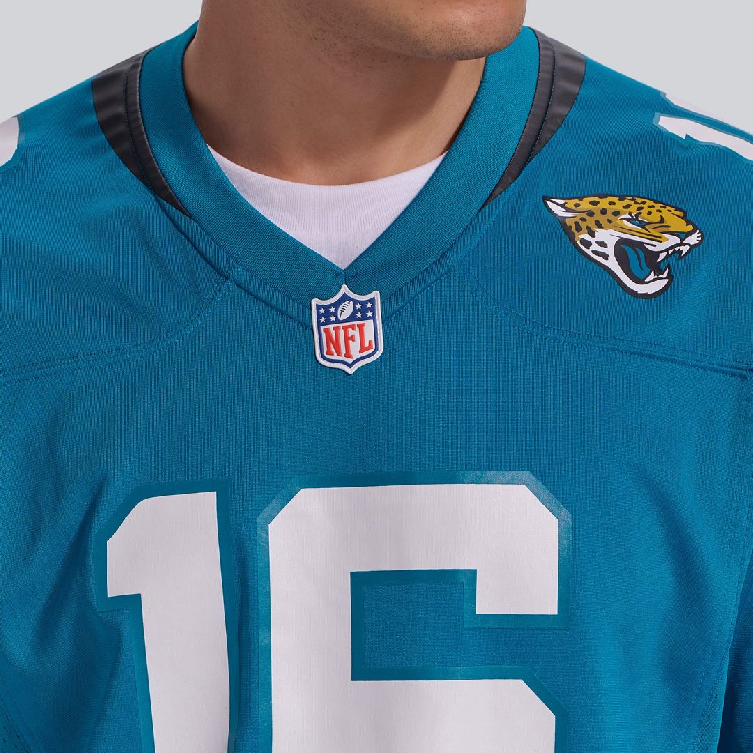 Jacksonville Jaguars Trevor Lawrence Nike Teal Home Game product image 8