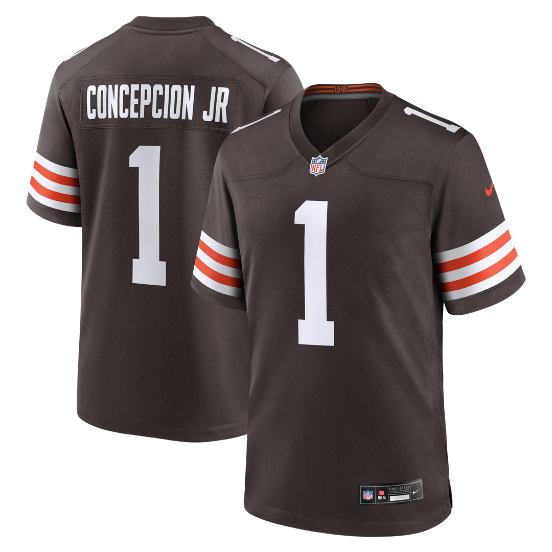 Cleveland Browns KC Concepcion Jr. Nike Brown Game Jersey product image 1