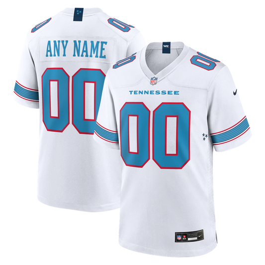Tennessee Titans Nike White Game Custom Jersey product image 1