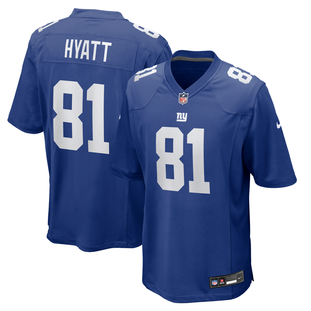 New York Giants Jalin Hyatt Nike Royal Game Jersey product image 1