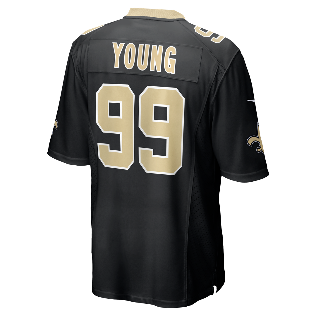 New Orleans Saints Chase Young Nike Black Game Jersey product image 3