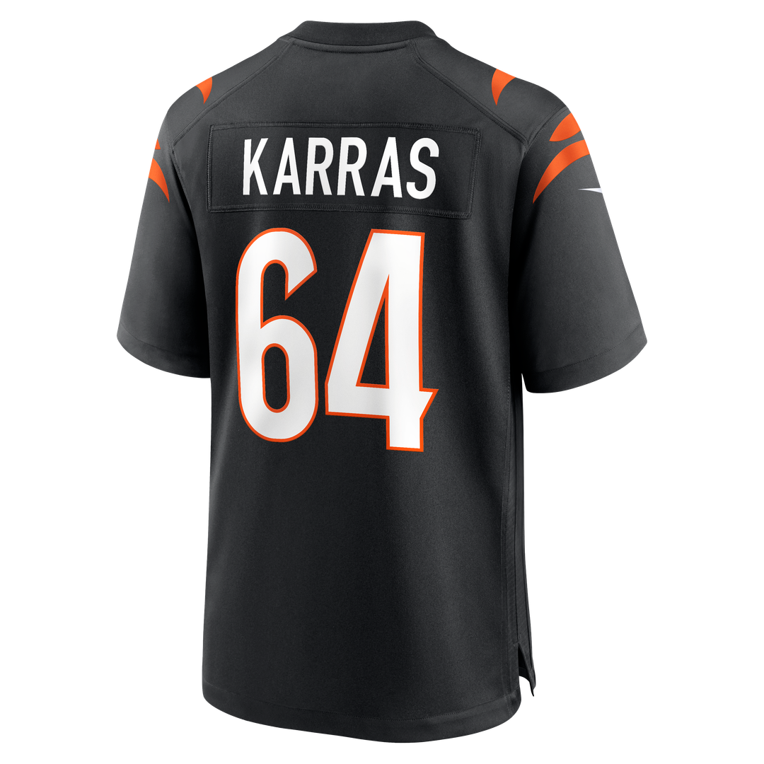 Cincinnati Bengals Ted Karras Nike Black Game Jersey product image 3