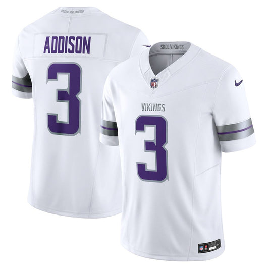 Minnesota Vikings Jordan Addison Nike White Alternate Vapor product image 1