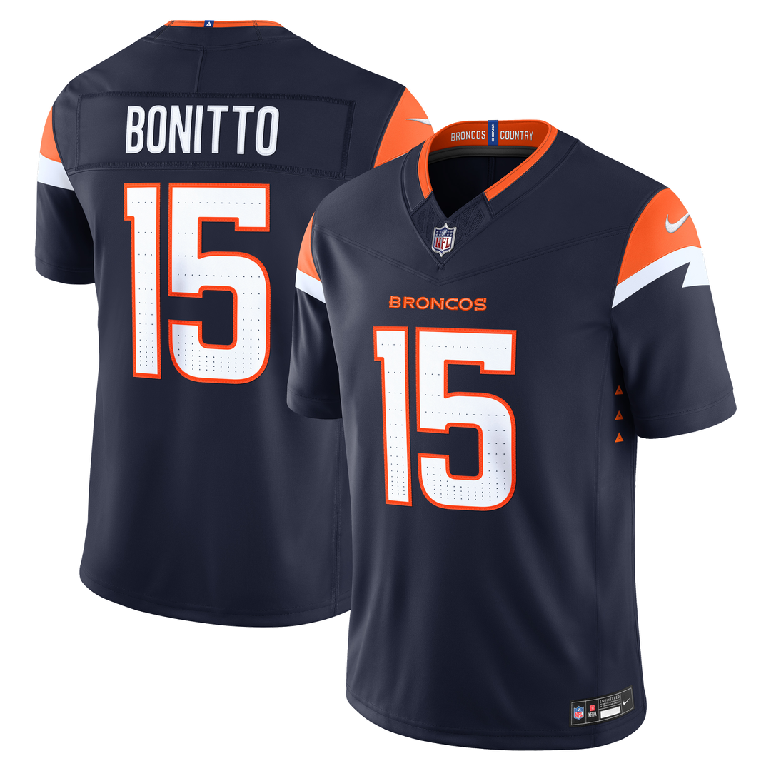 Denver Broncos Nik Bonitto Nike Navy Alternate Vapor FUSE product image 1