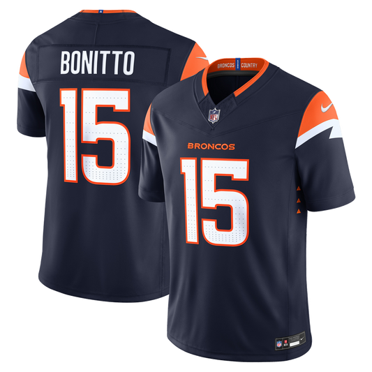 Denver Broncos Nik Bonitto Nike Navy Alternate Vapor FUSE product image 1