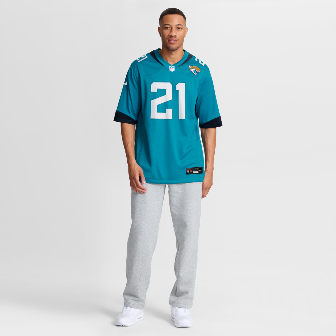 Jacksonville Jaguars Christian Braswell Nike Teal Game product image 7