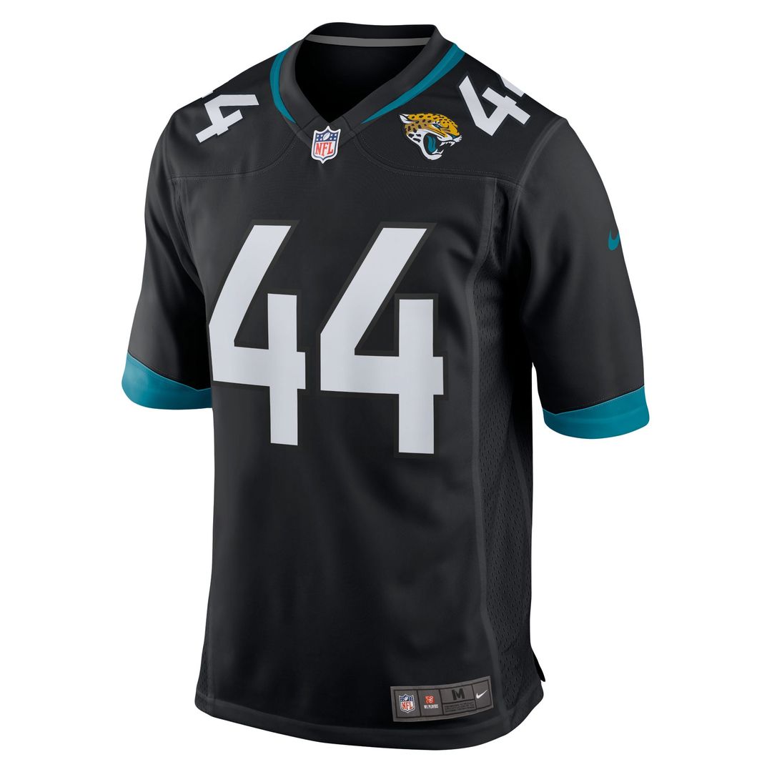 Jacksonville Jaguars Travon Walker Nike Black Game Jersey product image 2