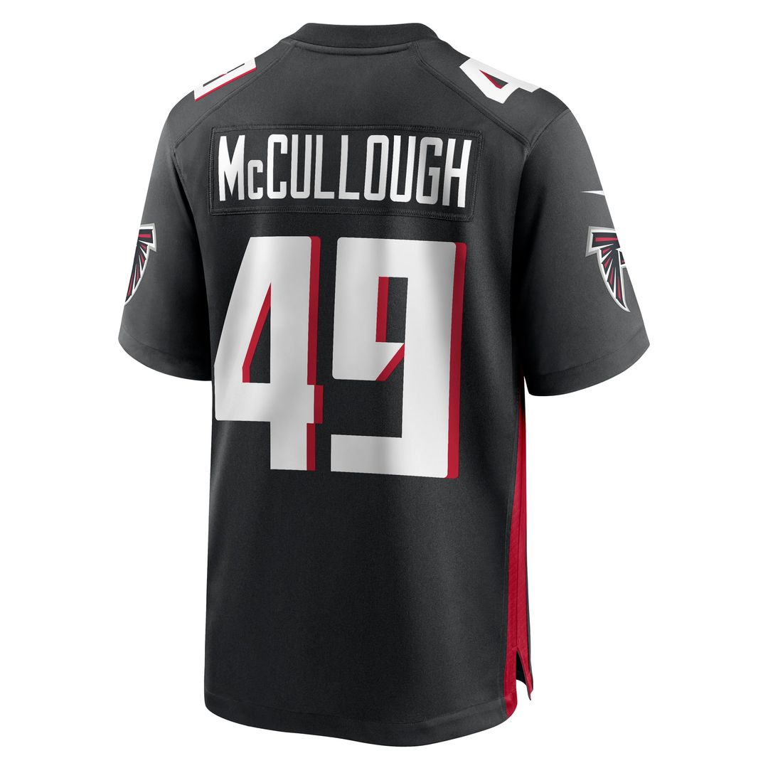 Atlanta Falcons Liam McCullough Nike Black Game Jersey product image 3