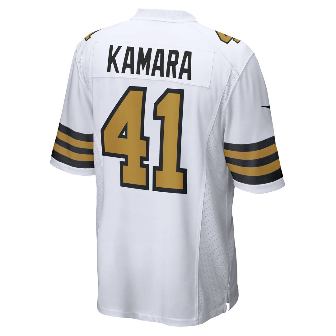 New Orleans Saints Alvin Kamara Nike Black Game Jersey product image 19