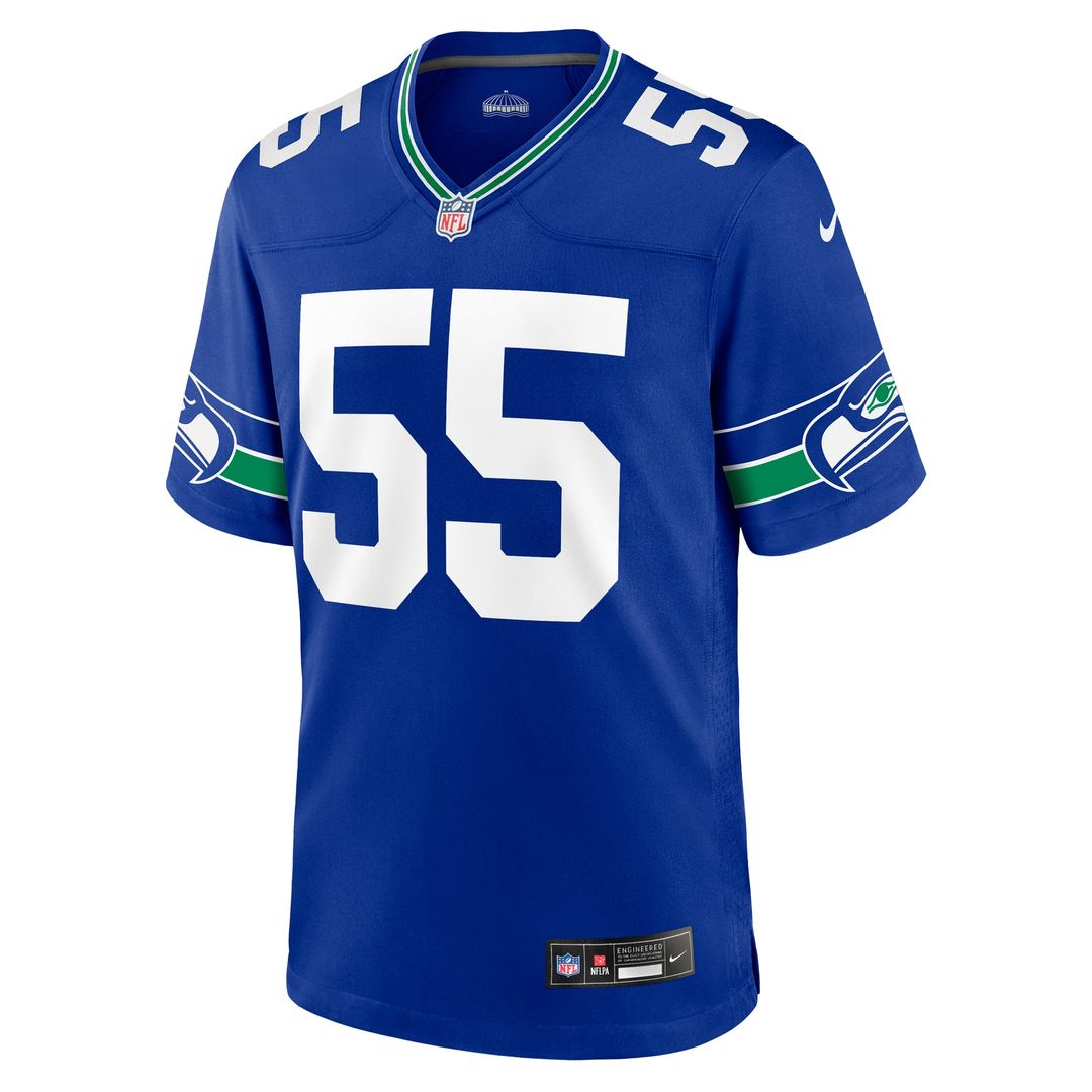 Seattle Seahawks Brian Bosworth Nike Royal Retired Player product image 2