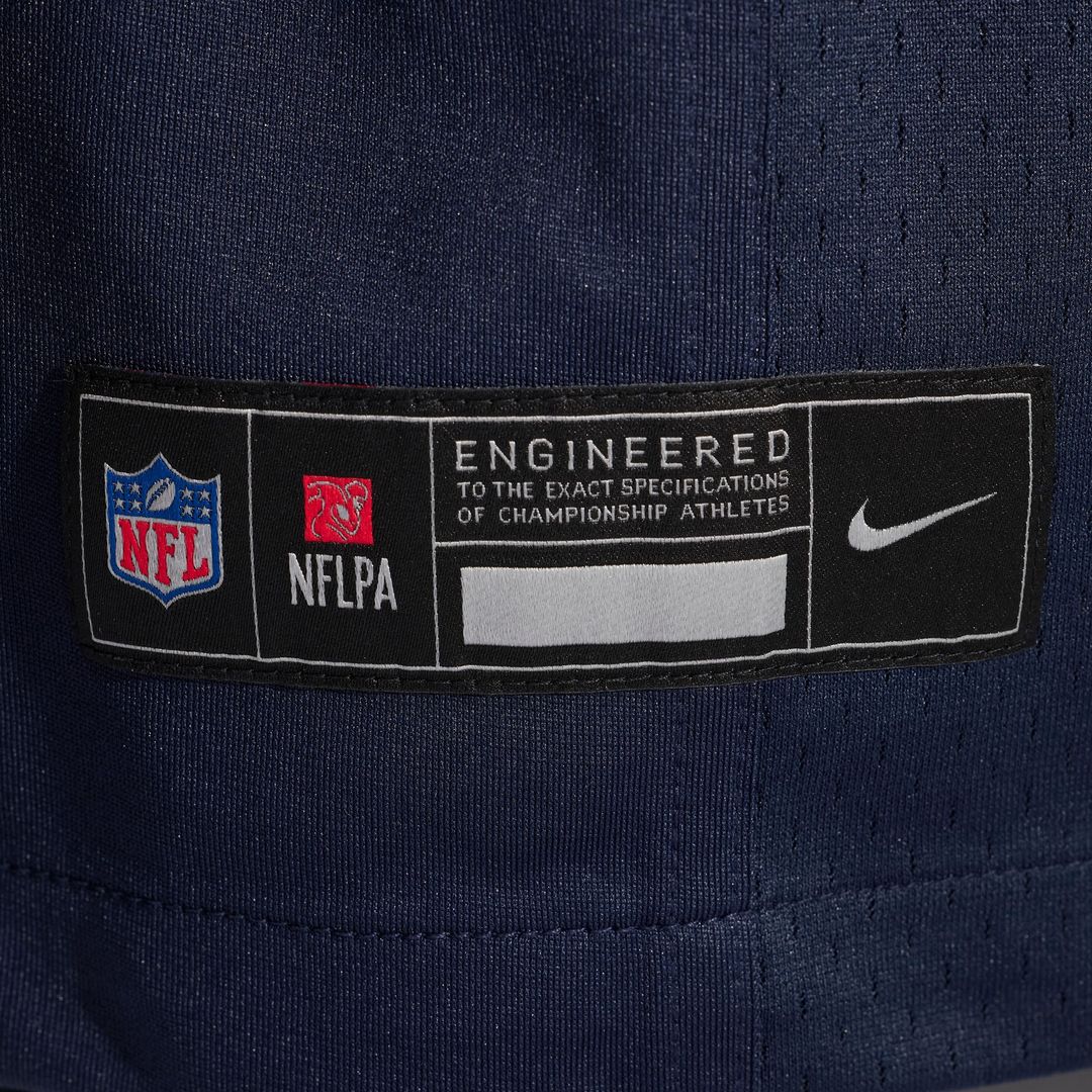 Chicago Bears Maurice Alexander Nike Navy Game Jersey product image 6