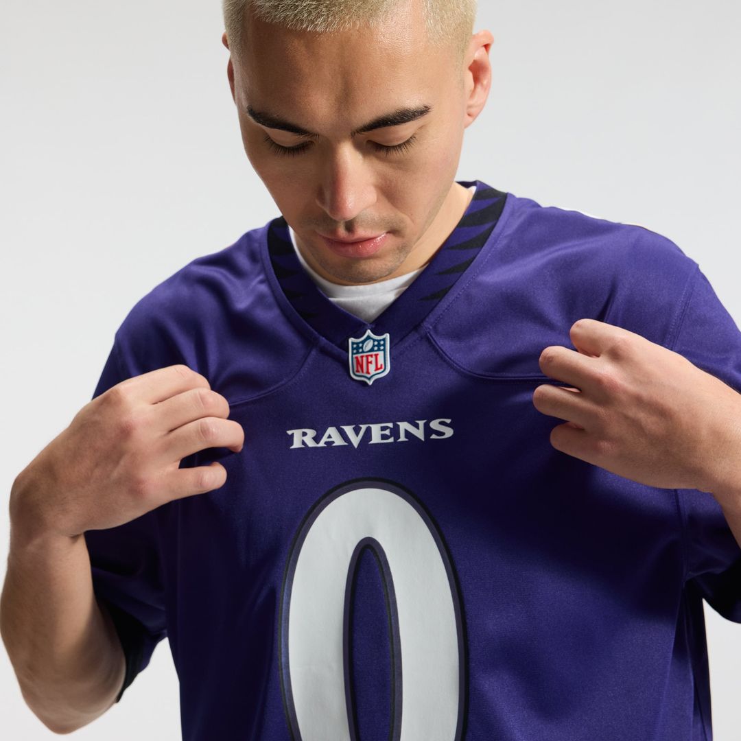 Baltimore Ravens Roquan Smith Nike Purple Game Jersey product image 10