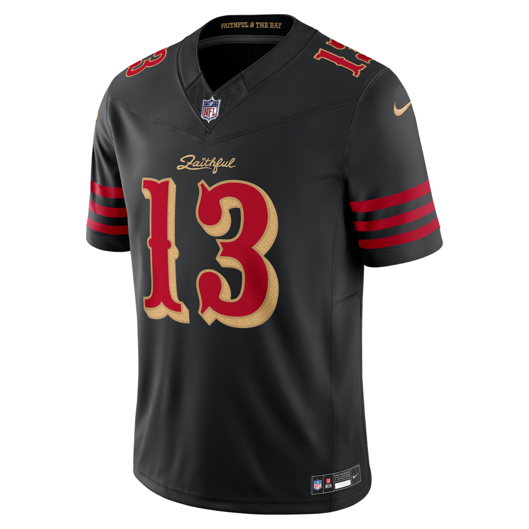 San Francisco 49ers Brock Purdy Nike Black Rivalries product image 6