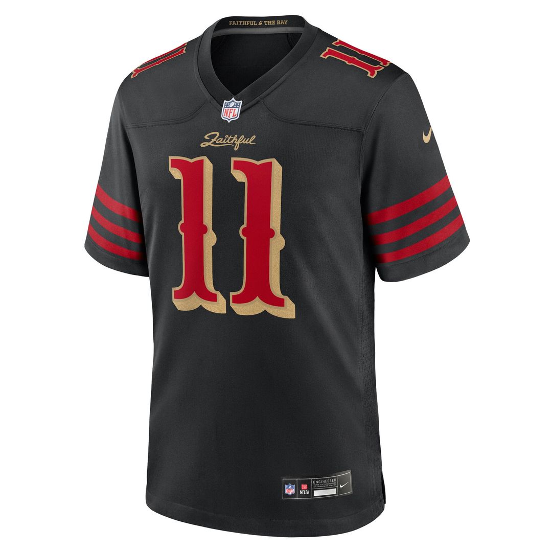 San Francisco 49ers Brandon Aiyuk Nike Black Rivalries product image 2