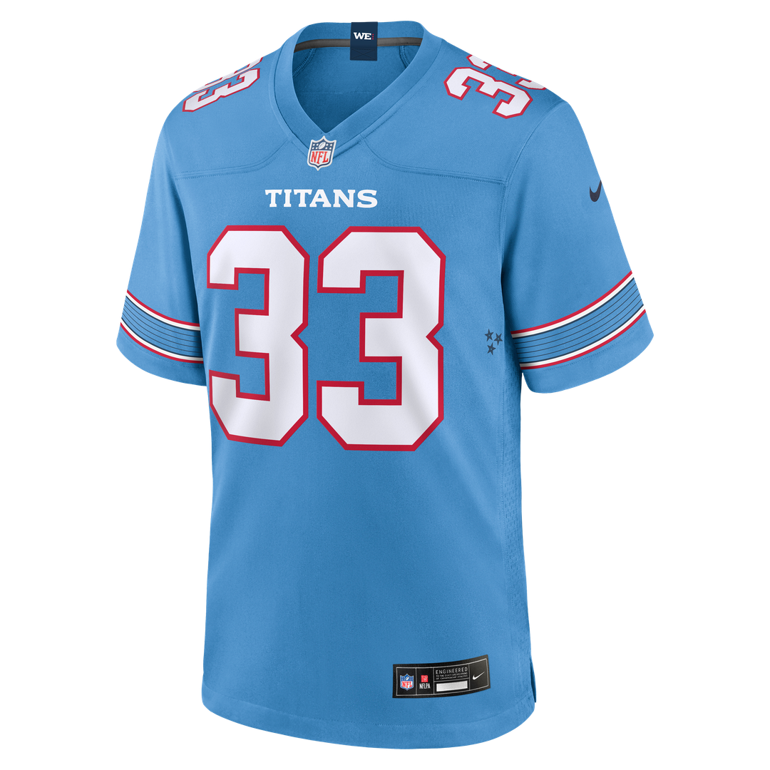 Tennessee Titans Cedric Gray Nike Light Blue Game Jersey product image 2