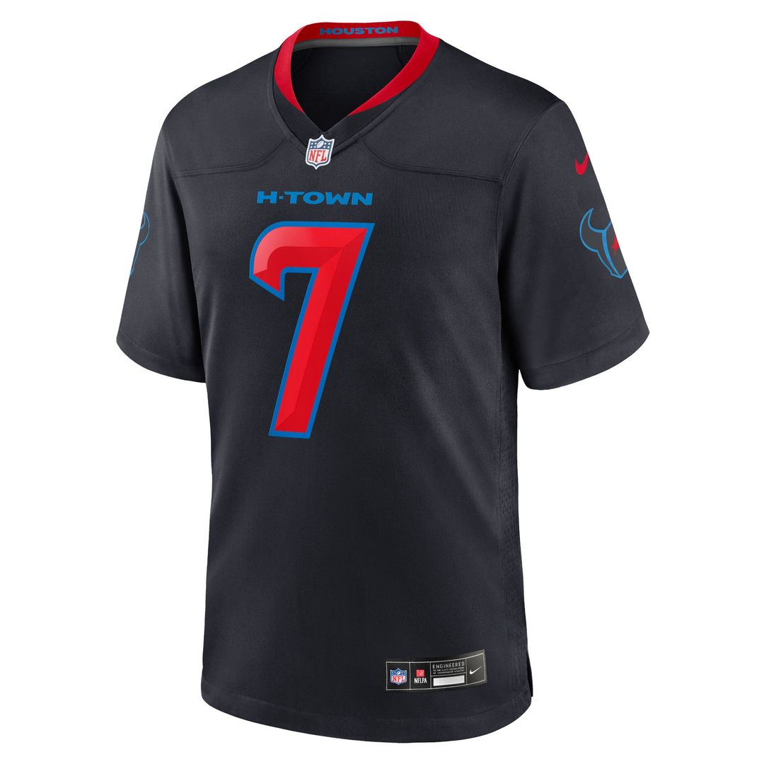 Houston Texans C.J. Stroud Nike Navy 2nd Alternate Game product image 2