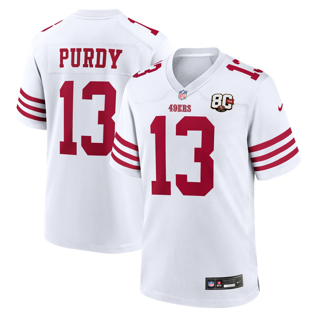 San Francisco 49ers Brock Purdy Nike Scarlet 80th product image 21
