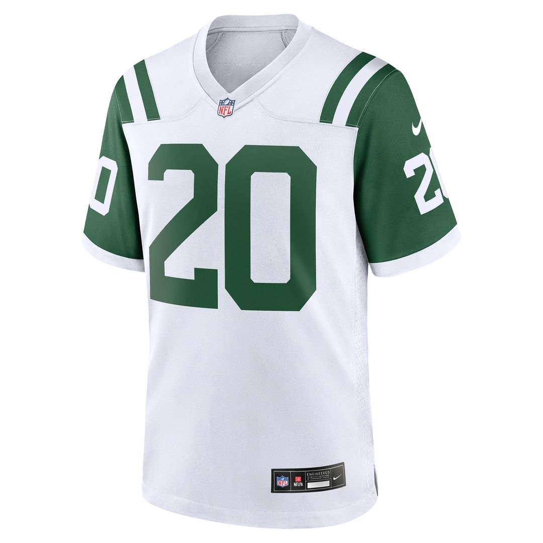 New York Jets Breece Hall Nike White Classic Alternate Game product image 2